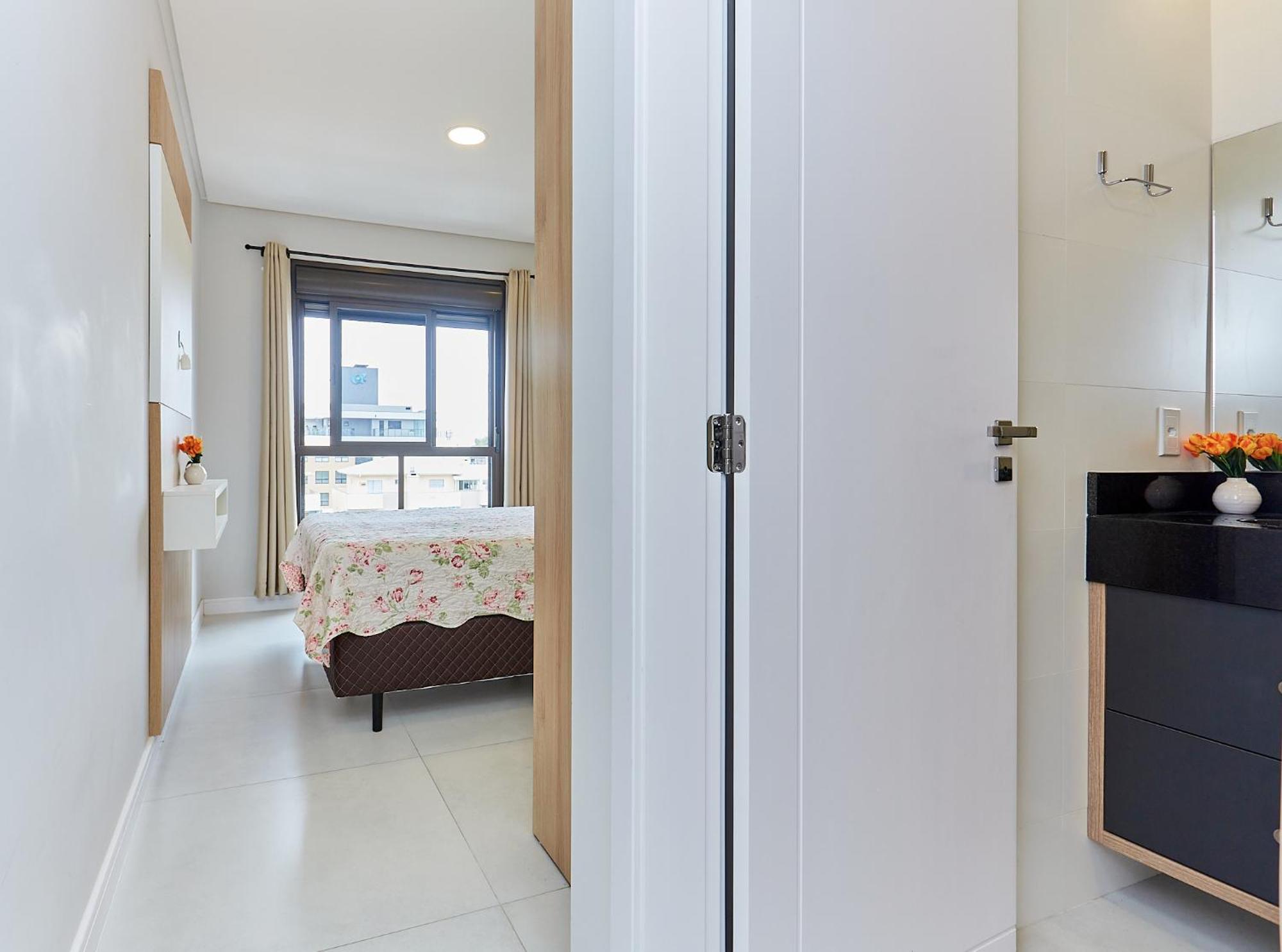 1087 Apartamento Novo Bem Localizado Com 2 Dormitorios E 2 Vagas De Garagem ボンビーニャス エクステリア 写真